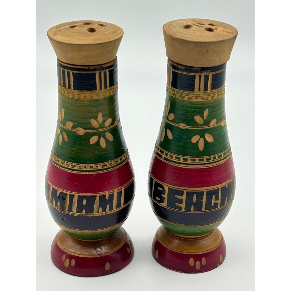 Salt and Pepper Set from Miami Beach